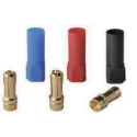 RS PRO Compact Power Connector Cable 1 Pole 500V DC 60A Brass Contact Gold Plating Polyamide Housing 180-5383