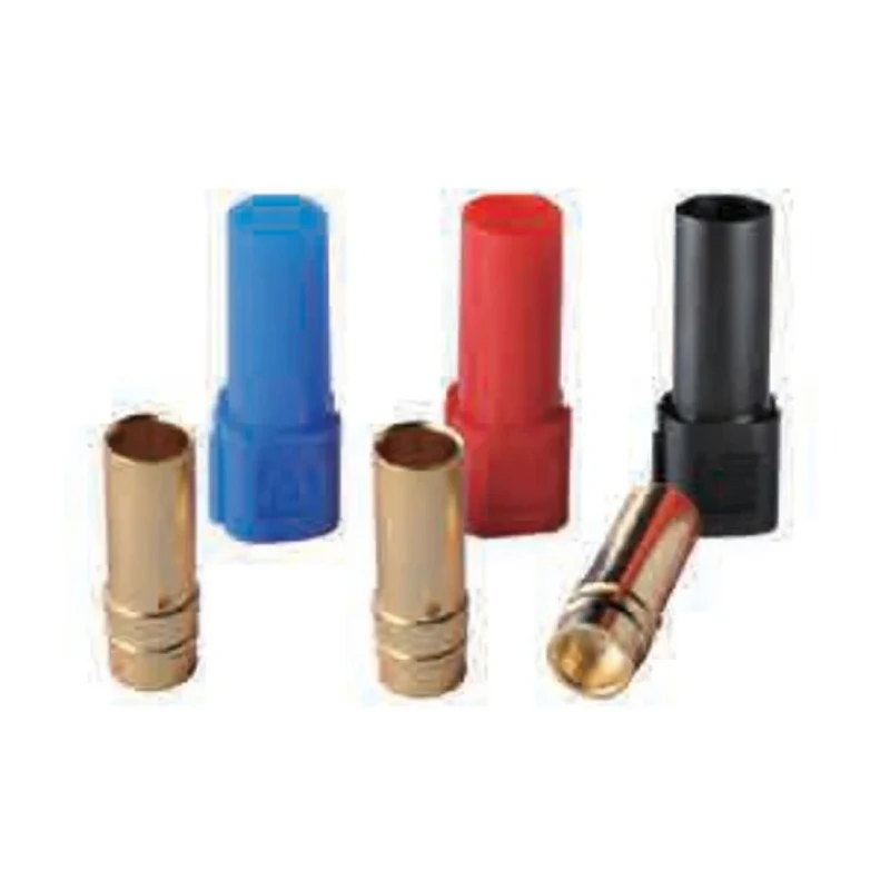RS PRO Backplane Connector Cable 1 Pole Female Gold Plated Brass Contact Polyamide Housing 500V DC 60A 180-5384