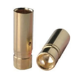 RS PRO Compact Female Power Connector Cable 32A Brass Contacts Gold Plating 180-5421