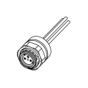Brad from Molex Industrial Circular Connector Panel Mount 4 Contacts Socket Female IP67 60, 75V Nano-Change Series 1200908037
