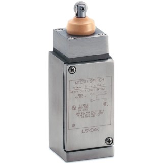 Honeywell Technologies HDLS Series Plunger Limit Switch DPDT 240V AC 10A Stainless Steel Housing LS2D4L