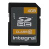 Integral Memory 4 GB SDHC SD Card Class 10 INSDH4G10V1