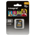 Integral Memory 4 GB SDHC SD Card Class 10 INSDH4G10V1
