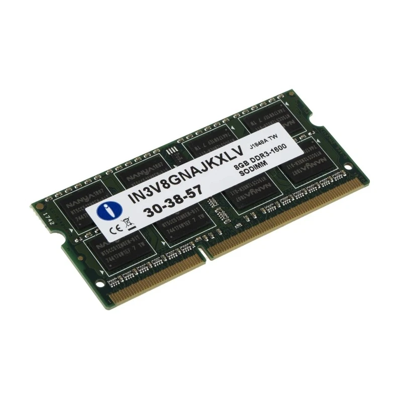 Integral Memory 8 GB DDR3 Laptop RAM 1600 MHz SODIMM 1.35V DDR3