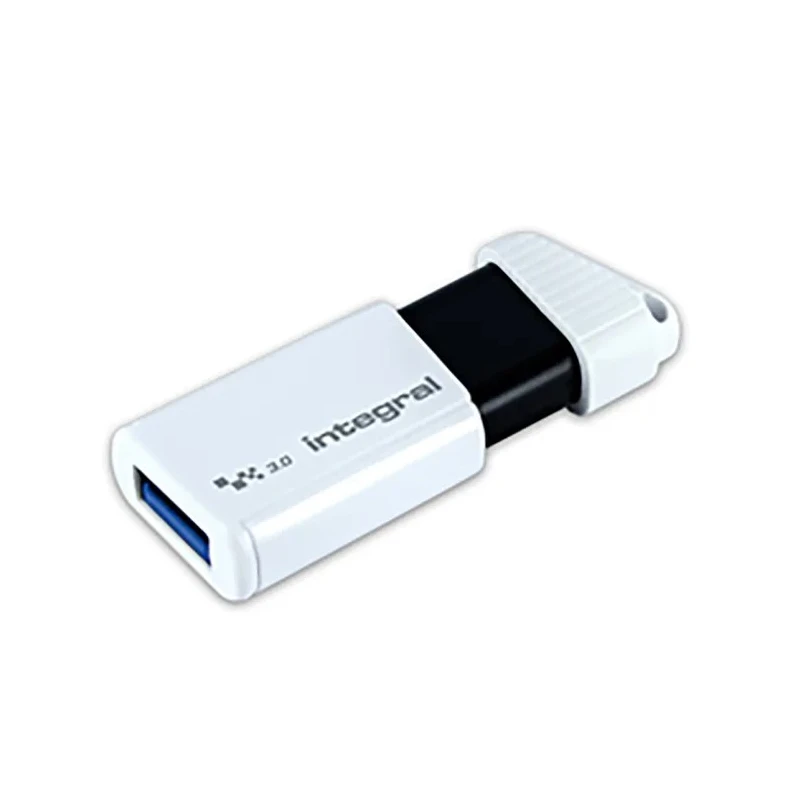 Integral Memory USB 3.1 Gen 1 Flash Drive 128 GB High-Speed SLC NAND INFD128GBTURBWH3.0