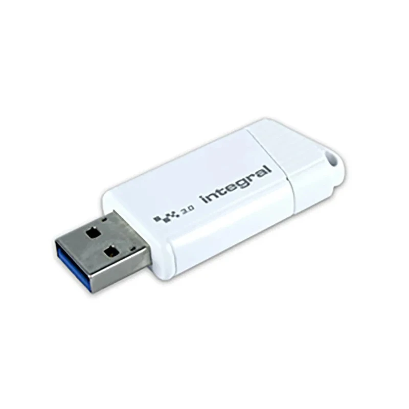 Integral Memory USB 3.1 Gen 1 Flash Drive 128 GB High-Speed SLC NAND INFD128GBTURBWH3.0