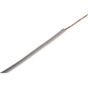 RS PRO White Hook Up Wire, 22 AWG, 16/0.2 mm Core Strands, 0.2 mm Strand Size, 100 m Length, Polyvinyl Chloride 180-5918