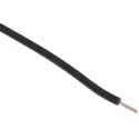 RS PRO Black Hook Up Wire 20 AWG, 24x0.2 mm Core Strands, 100 m Length, Flame Retardant, CPE ETFE Ethylene 180-5921