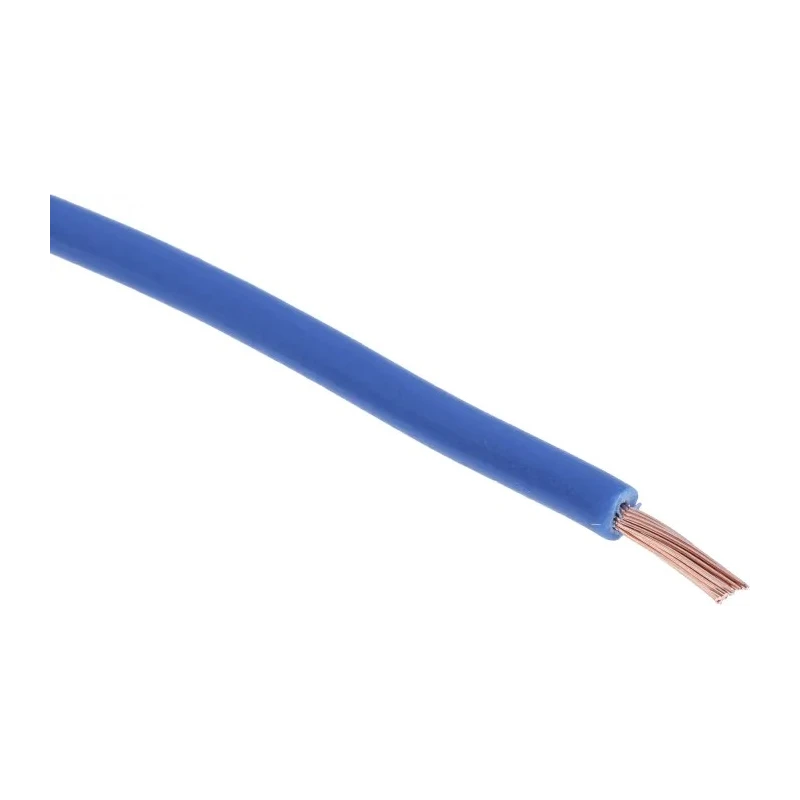 RS PRO Blue Hook Up Wire 20 AWG 24x0.2 mm Core Strands 100 m 105°C Tri-Rated 180-5922