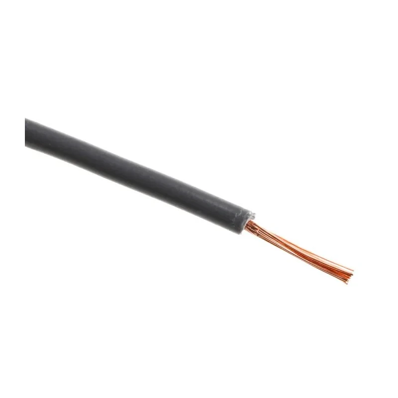 RS PRO Grey Hook Up Wire 20 AWG 24/0.2 mm Core Strands 100 m Polyvinyl Chloride 180-5924
