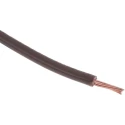 RS PRO Brown Hook Up Wire 16 AWG, 30/0.25 mm Core Strands, 100 m, Copper Conductor, UL1015, Flame Retardant, 105°C 180-5949