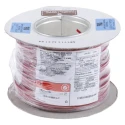 RS PRO Red Hook Up Wire 16 AWG 30x0.25 mm Core Strands 100 m Polyvinyl Chloride Insulation 180-5950