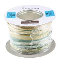 RS PRO Green Yellow Hook Up Wire 16 AWG 30 x 0.25 mm Core Strands 100 m 180-5955
