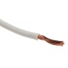 RS PRO White Hook Up Wire 14 AWG, 50 x 0.25 mm Strands, 100 m Length, Flame Retardant Polyvinyl Chloride Jacket 180-5954