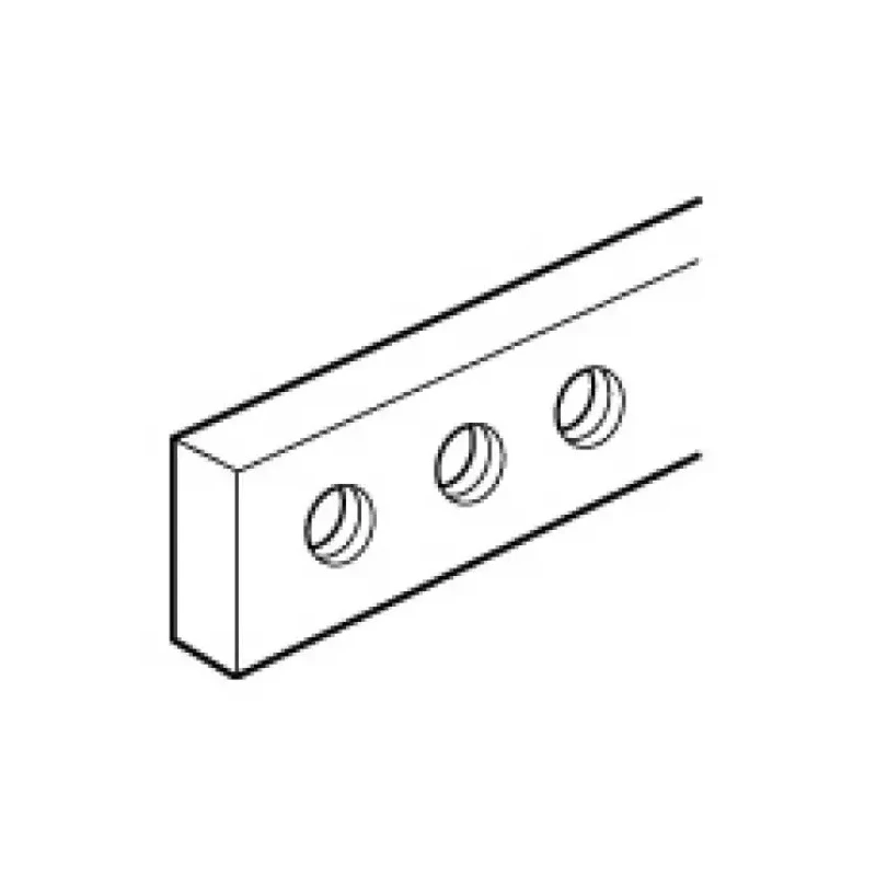 Legrand Cabinet Base for Use with Marina Cabinets Equipment, Atlantic Food Industry, M5 Thread, Copper, 990mm 0 373 89