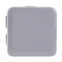 Legrand Polypropylene Adaptable Box 94mm x 94mm x 94mm, 7 Knockouts Size 4 to 20 mm 0 920 15