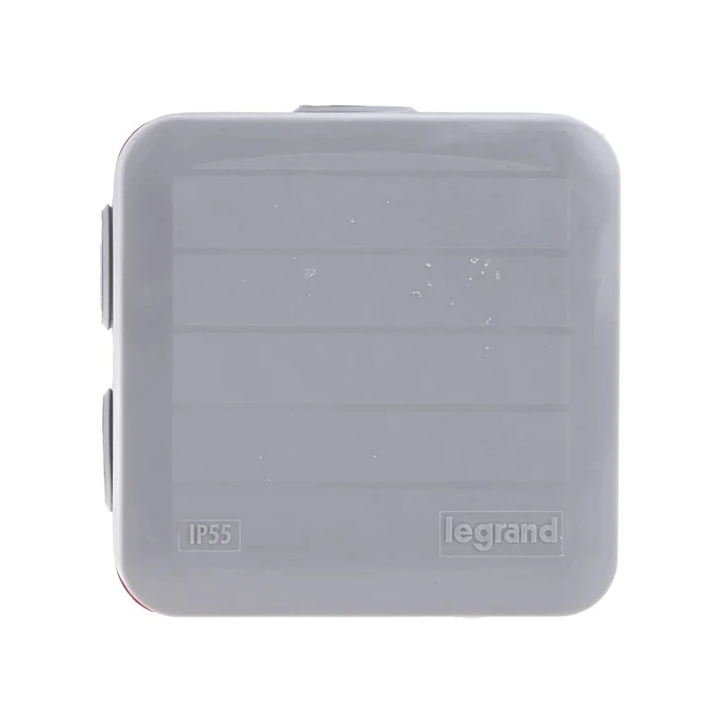 Legrand Polypropylene Adaptable Box 94mm x 94mm x 94mm, 7 Knockouts Size 4 to 20 mm 0 920 15