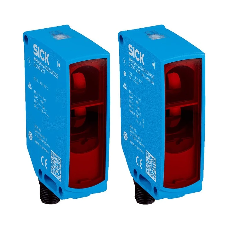 SICK Through Beam Photoelectric Sensor Block Sensor 0 → 60 m NPN/PNP IP66 IP67 IP69K WSE26P-24162100A00