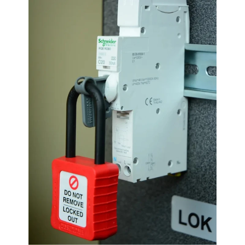 Martindale White 1-Lock Lockout Kit Lock Shackle Diameter 6mm LOK7