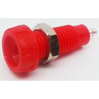 RS Pro Red Female Banana Socket, 4 mm Connector, Solder Termination, 50V, 10A, Silver Plating 180-6644