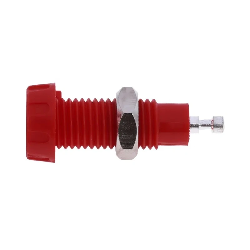 RS Pro Red Female Banana Socket, 4 mm Connector, Solder Termination, 50V, 10A, Silver Plating 180-6644
