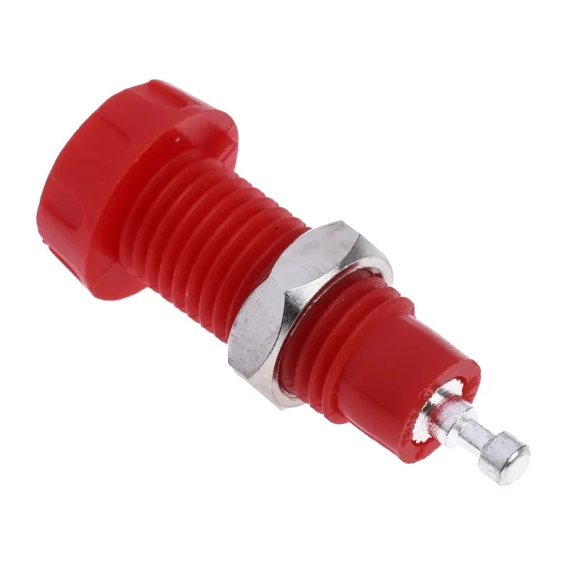 RS Pro Red Female Banana Socket, 4 mm Connector, Solder Termination, 50V, 10A, Silver Plating 180-6644