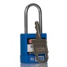 RS PRO Blue 1-Lock Safety Lockout Padlock Steel, ABS Material, 5 mm Shackle Diameter 180-6816