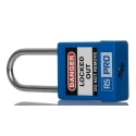 RS PRO Blue 1-Lock Safety Lockout Padlock Steel, ABS Material, 5 mm Shackle Diameter 180-6816