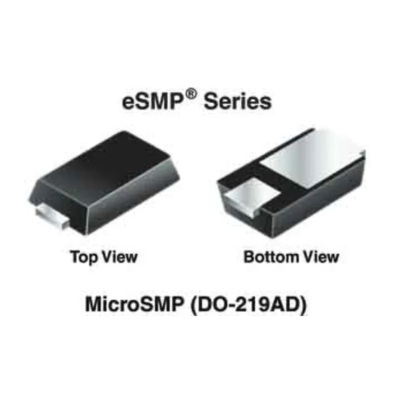 Vishay Schottky Diode 20 V 1 A 2-Pin Surface Mount DO-219AD MSS1P2L-M3/89A