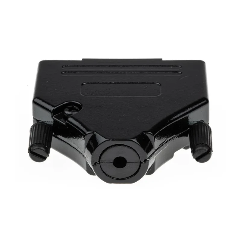 MH Connectors Zinc Straight D-Sub Backshell 25 Way Strain Relief MHDTZK25-BK-RA-PC-BK-K