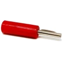 RS Pro Red Male Banana Connector 4 mm Connector 50V 16A Nickel Plating 180-6657