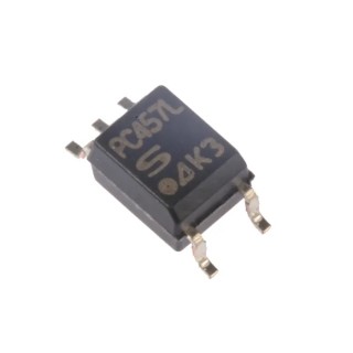 Sharp DC Input Optocoupler, Surface Mount, 5-Pin Mini-Flat PC457L0NIP0F