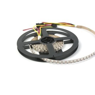 Intelligent LED Solutions 5V DC RGB Flexible LED Strip 3000K Colour Temperature 2M Length ILPX-K307-RGB1-2M0-SK15V07-01.
