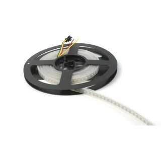 Intelligent LED Solutions 5V dc RGB LED Strip, 3000K Colour Temp, 2 m Length ILPX-K307-RGB1-2M0-SK15V10-I1.