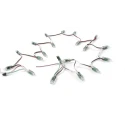 Intelligent LED Solutions 5.5V dc RGB LED Strip 3000K Colour Temperature ILPP-KT-12RGBIC-2811.CH6.