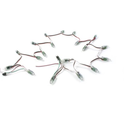 Intelligent LED Solutions 5.5V dc RGB LED Strip 3000K Colour Temperature ILPP-KT-12RGBIC-2811.CH6.