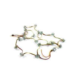 Intelligent LED Solutions 5.5V RGB LED Strip, 5000K Colour Temperature, Flexible, IP65 Rated ILPP-KT-S12RGBIC-2811.CH6.