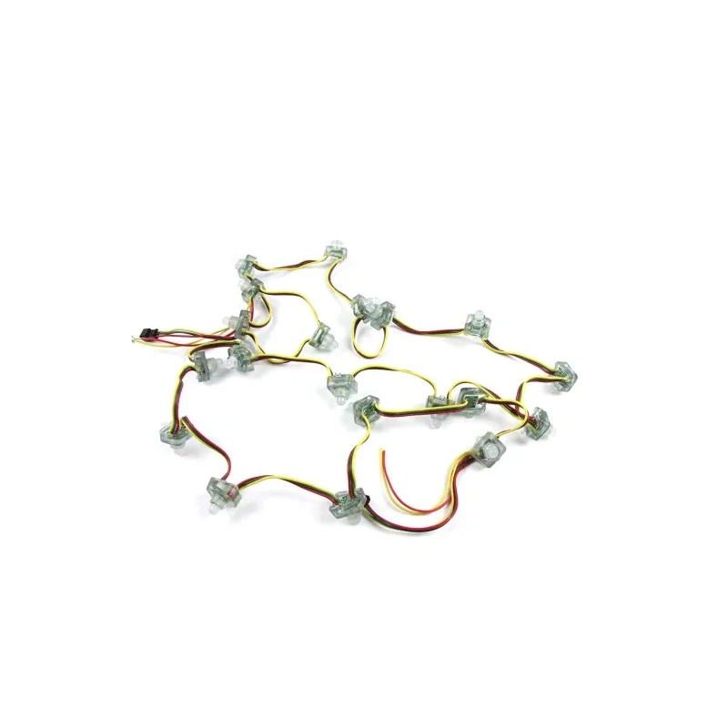 Intelligent LED Solutions 5.5V RGB LED Strip, 5000K Colour Temperature, Flexible, IP65 Rated ILPP-KT-S12RGBIC-2811.CH6.
