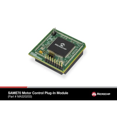 Microchip ATSAME70 Motor Control Plug In Module Motor Controller for ATSAME70 for MCLV-2, MCHV-3 ATSAME70