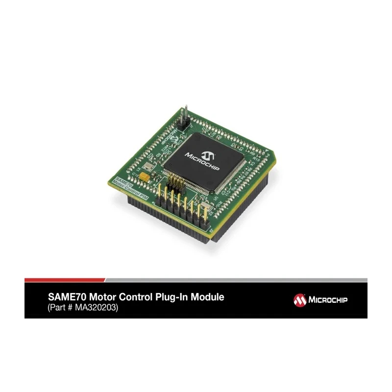 Microchip ATSAME70 Motor Control Plug In Module Motor Controller for ATSAME70 for MCLV-2, MCHV-3 ATSAME70