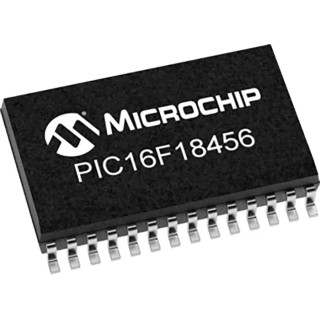 Microchip 8 Bit PIC PIC16F Microcontroller 32 MHz 28kB FLASH 28-Pin SPDIP PIC16F18456-I/SP