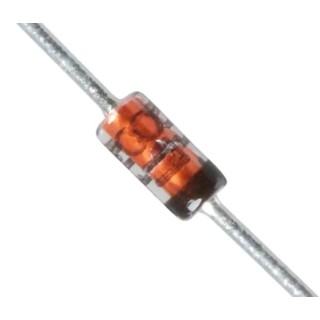Vishay 30 V 200 mA Through Hole Rectifier & Schottky Diode 2-Pin DO-35 (DO-204AH) BAT85S-TR