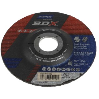 Norton Aluminium Oxide Abrasive Disc Cutting Disc 115 mm Coarse Grade P36 Grit 66252831504
