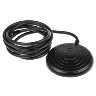 RS PRO Foot Switch Bellow for Air Operated Switch, Polyvinyl Chloride Material, Black, -10°C to 40°C Operating 316-945