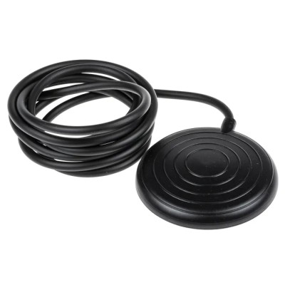 RS PRO Foot Switch Bellow for Air Operated Switch, Polyvinyl Chloride Material, Black, -10°C to 40°C Operating 316-945