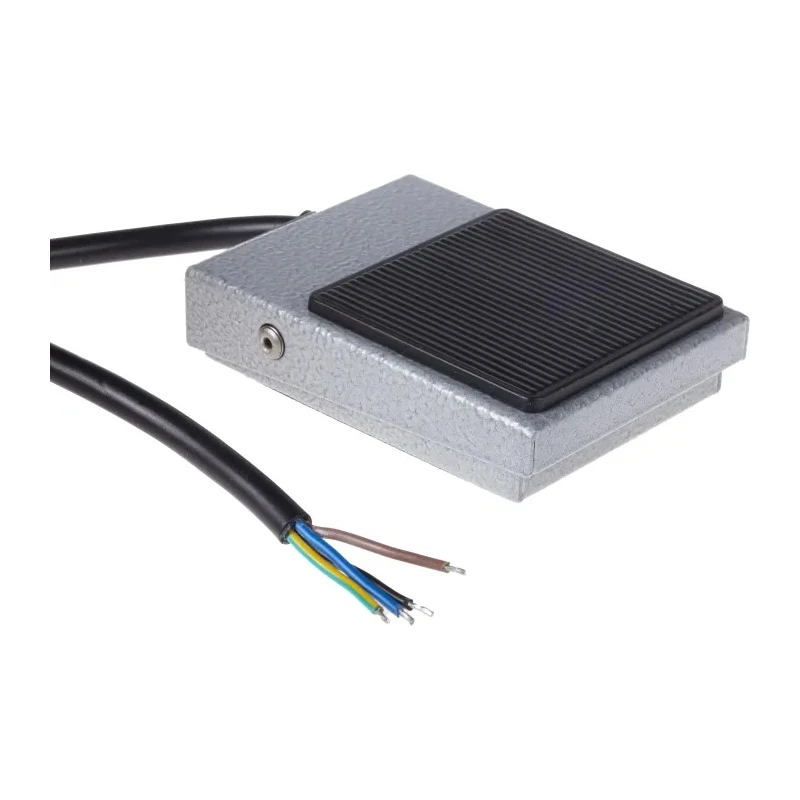 RS PRO General Purpose Momentary Foot Switch SPCO Mild Steel Housing 3A 250V ac 316-901