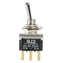 TE Connectivity Toggle Switch Panel Mount On-On SPDT Solder Terminal 12V dc 250V ac FTD0904