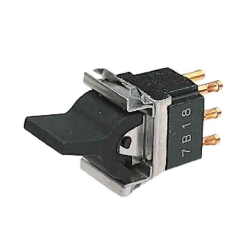 TE Connectivity SPDT Latching On-On Rocker Switch Panel Aluminium Housing 15.9 x 13 mm FLD19-BLACK04