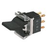TE Connectivity SPDT Latching On-On Rocker Switch Panel Aluminium Housing 15.9 x 13 mm FLD19-BLACK04