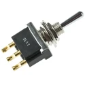 TE Connectivity Toggle Switch Panel Mount On-Off-On SPDT 20 V dc 20 V ac FTG09G04